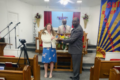 Award for "Serving The Lord"